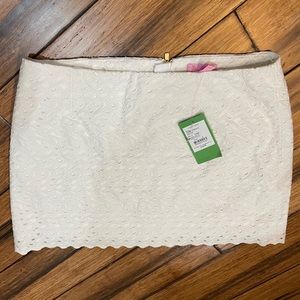 Lilly Pulitzer white eyelet skirt